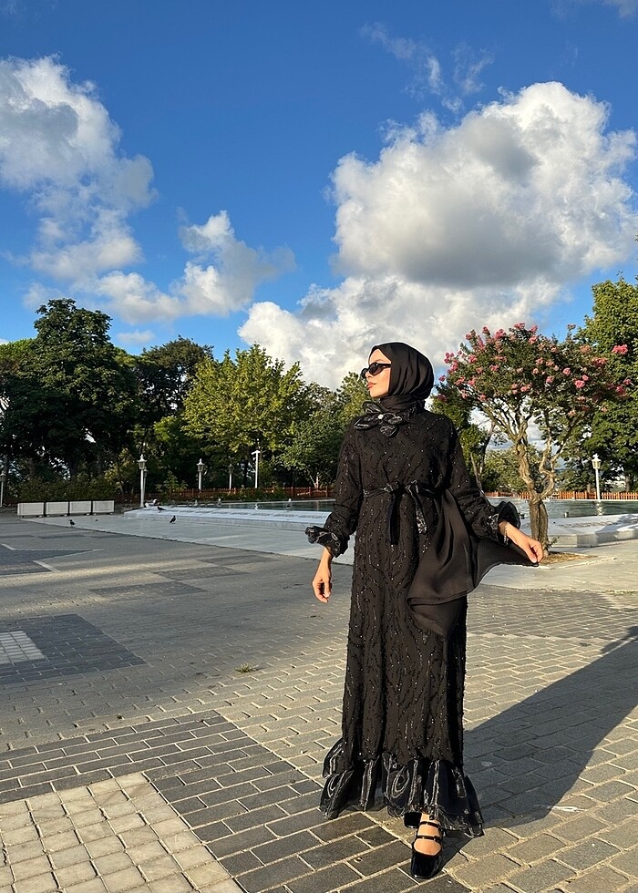 Tesettür Abiye Elbise - Görsel 3