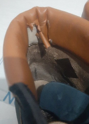 Lacivert Süet Bağcıklı Bot - Görsel 3