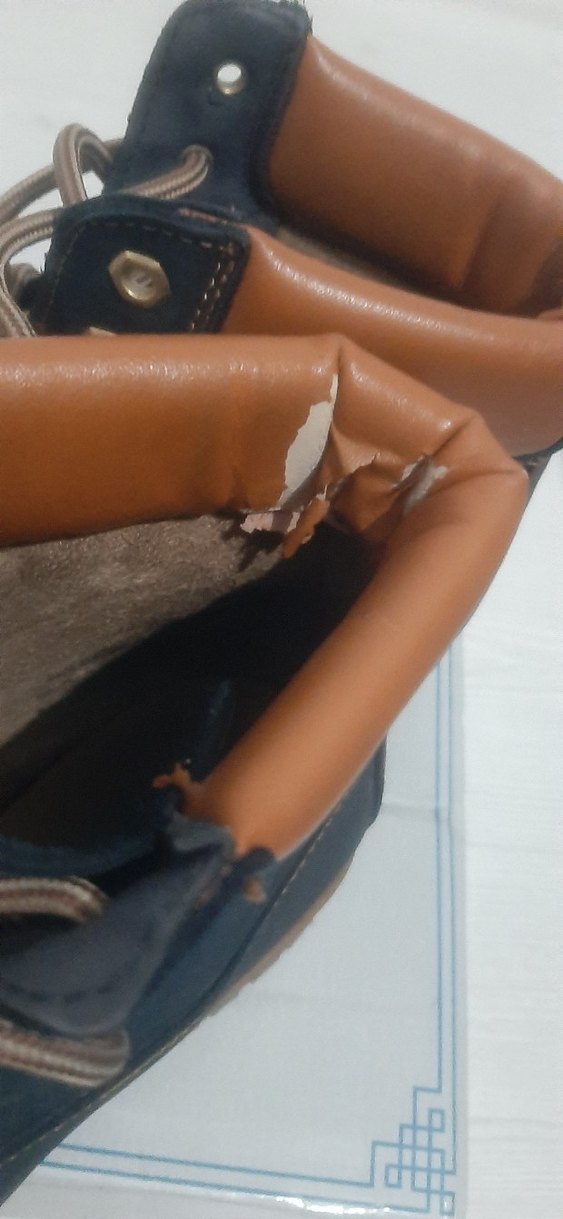 Lacivert Süet Bağcıklı Bot - Görsel 4