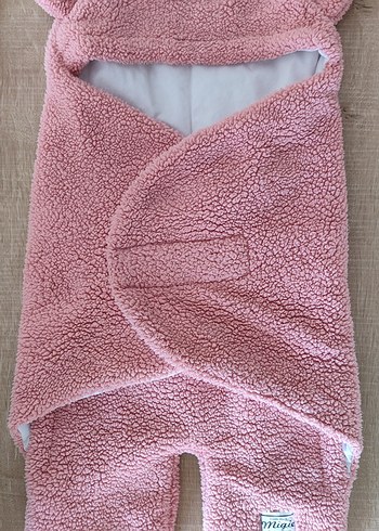 Pembe Bebek Dış Kundak Uyku Tulumu