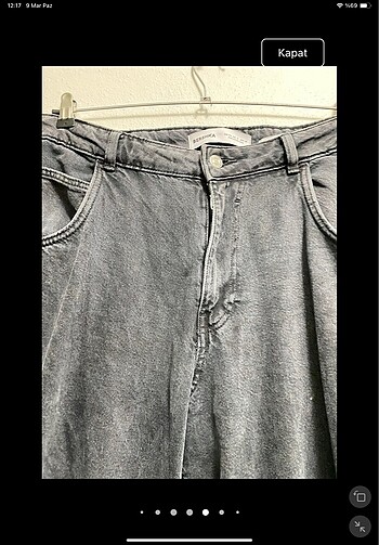 Bershka Baggy kot pantolon