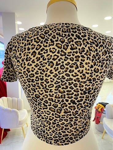 36 Beden Leopar bluz