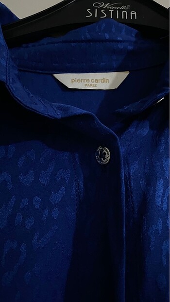 Pierre Cardin Lacivert kısa elbise