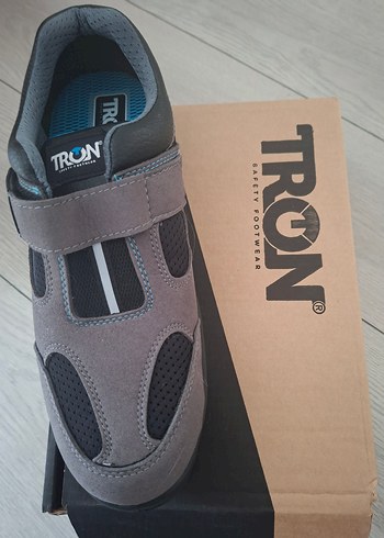 43 NUMARA DEMİR BURUN İŞ AYAKKABIS TRON MARKA I SIFIR ÜRÜN - Görsel 2