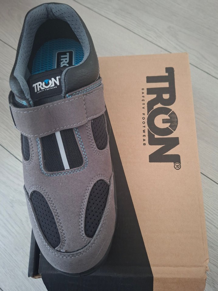 43 NUMARA DEMİR BURUN İŞ AYAKKABIS TRON MARKA I SIFIR ÜRÜN - Görsel 2