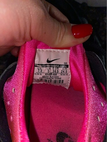 38,5 Beden pembe Renk Nike spor ayakkabı