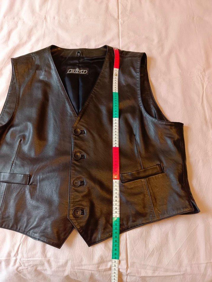 DERİMOD marka erkek deri yelek - Görsel 5