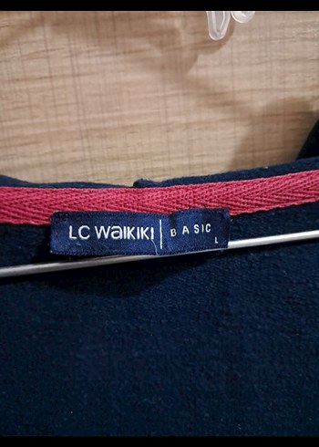 l Beden LCW Lacivert Fermuarlı Sweatshirt