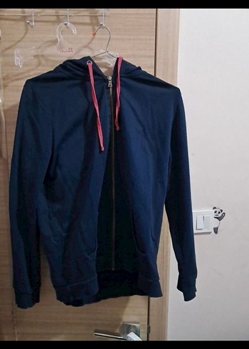 LC Waikiki LCW Lacivert Fermuarlı Sweatshirt