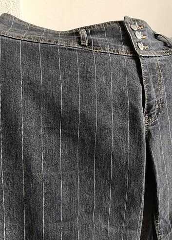 xl Beden siyah Renk Keten-kot pantolon