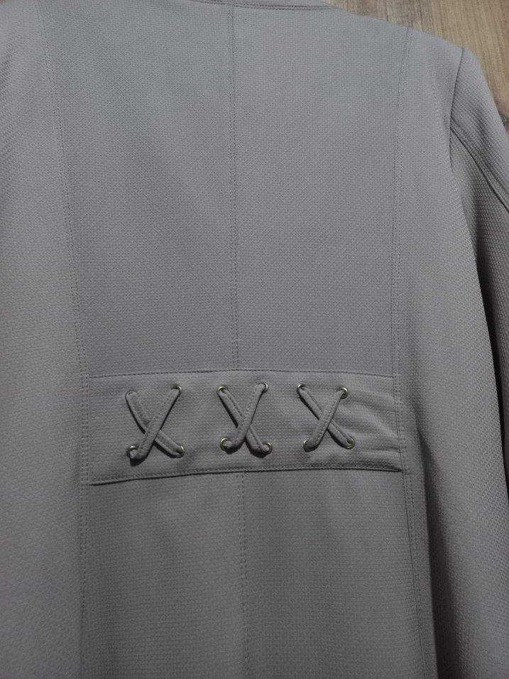 Bej Uzun Kadın Kaban Düğmeli Notched Yaka - Görsel 3