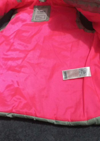 Yeşil Kapşonlu Fermuarlı Çocuk Kışlık Yelek - Görsel 4