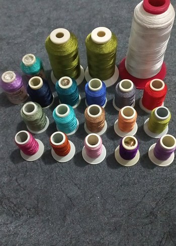 Çeşitli Renklerde  İplikleri Seti - Görsel 2