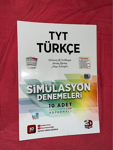 3D 10'lu Türkçe branş deneme