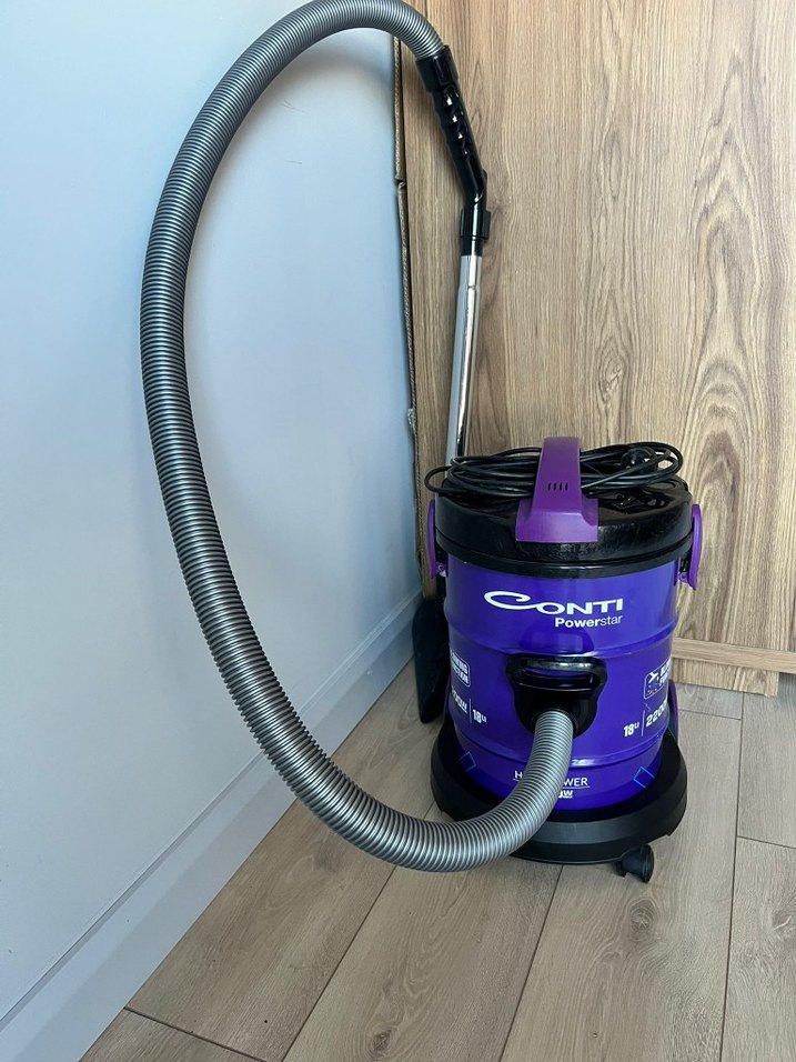 Mor Toz Torbalı Elektrikli Süpürge - Görsel 2