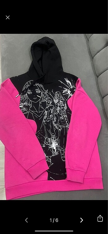 Bershka tokyo revengers özel seri sweatshirt