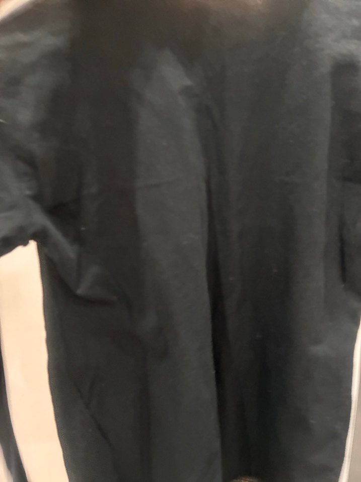 Kız Çocuk Siyah Uzun Kollu Baskılı Tişört - Görsel 4