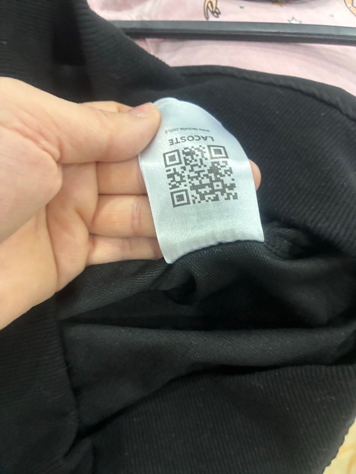 Siyah Baskılı Lacoste Erkek Sweatshirt - Görsel 5