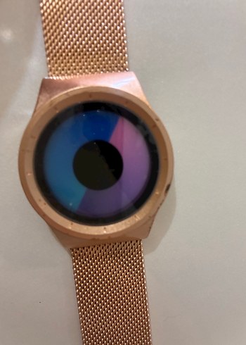 Altın Renk Minimalist Kadın Saat - Görsel 2