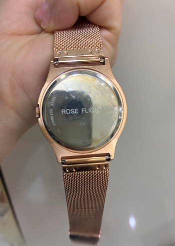 Altın Renk Minimalist Kadın Saat - Görsel 3