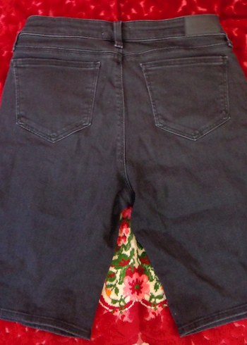 Mavi Kot Şort - Görsel 2