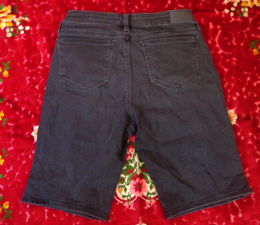 Mavi Kot Şort - Görsel 2