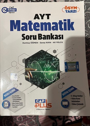 AYT Matematik Soru Bankası - ÇAP Plus