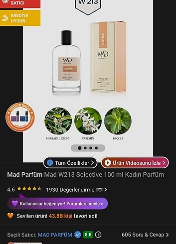 Mad w213 parfüm