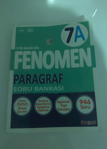 Fenomen 7A Paragraf Soru Bankası