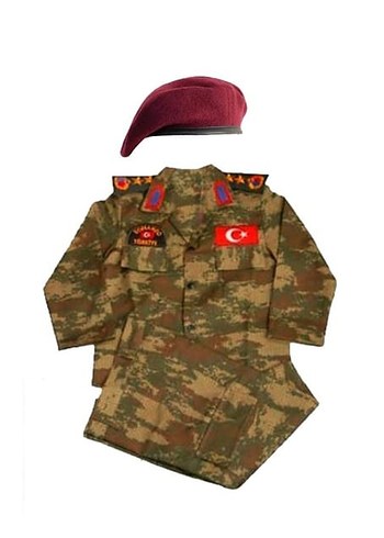 Çocuk Asker Kıyafeti