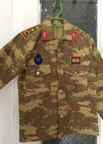6 Yaş Beden Çocuk Asker Kıyafeti