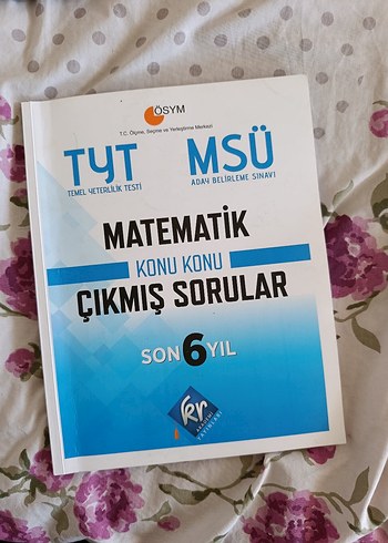 TYT MSÜ Matematik Çıkmış Sorular Kitabı