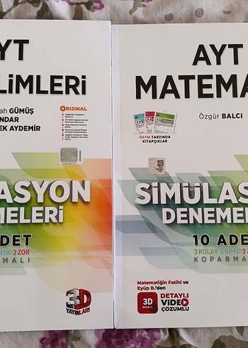 AYT Matematik Simülasyon Denemeleri Kitapları