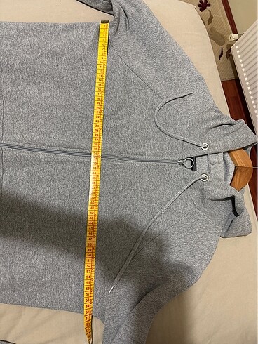 m Beden gri Renk Fermuarlı sweatshirt