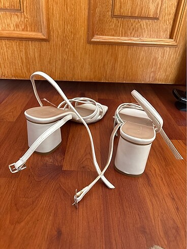 Topuklu ayakkabı sandalet - Görsel 8