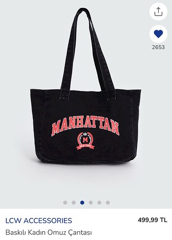 Denim Omuz Çantası - Görsel 3