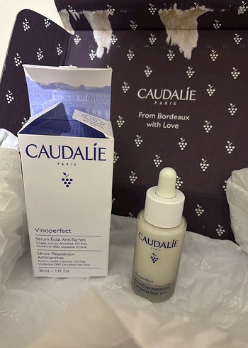 Beden Caudalie Vinoperfect Leke Giderici Serum