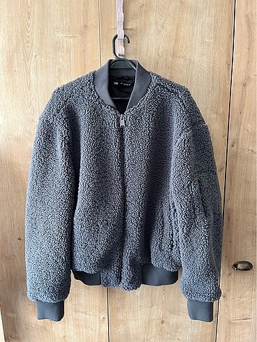 Zara erkek sherpa yünlü ceket