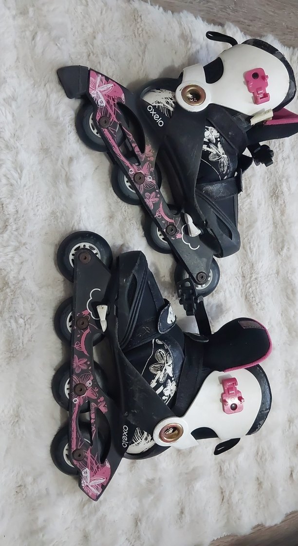 Oxelo Pembe Detaylı Siyah Paten — görsel 2/4