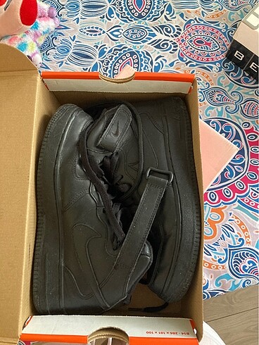 Nike Airforce 1 Siyah Bilekli