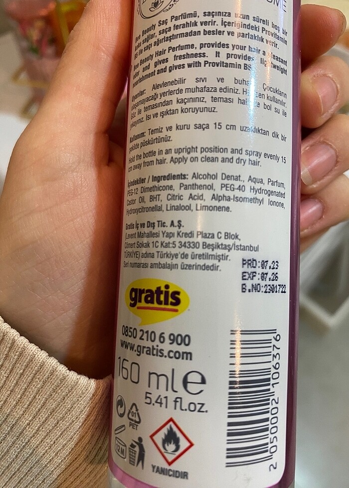 SAÇ PARFÜMÜ - Görsel 3