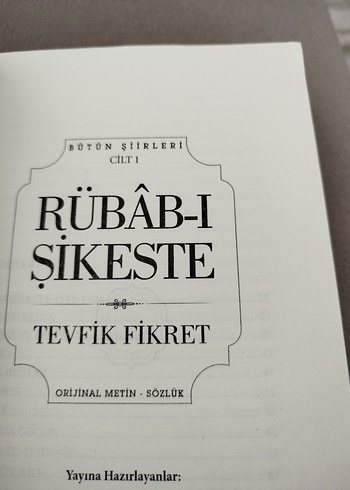 Rübâb-ı Şikeste - Tevfik Fikret Kitabı - Görsel 2