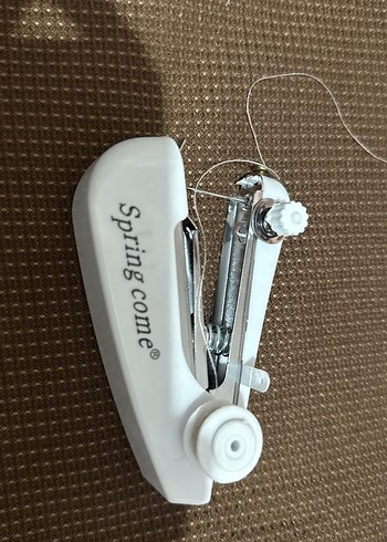 Spring Comee Beyaz Mini Dikiş Makinesi