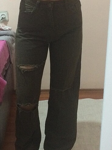 Yüksek bel jean