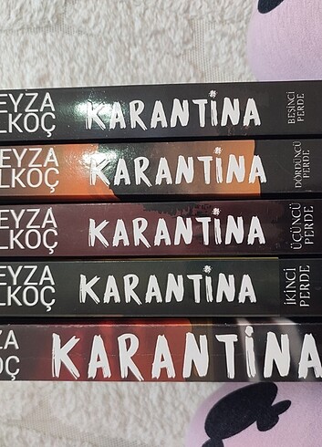 Karantina tam set 5 kitap 
