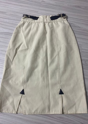 Kemerli Midi Etek - Görsel 3