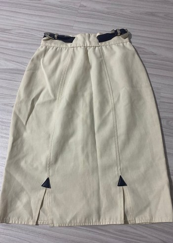 Kemerli Midi Etek - Görsel 2