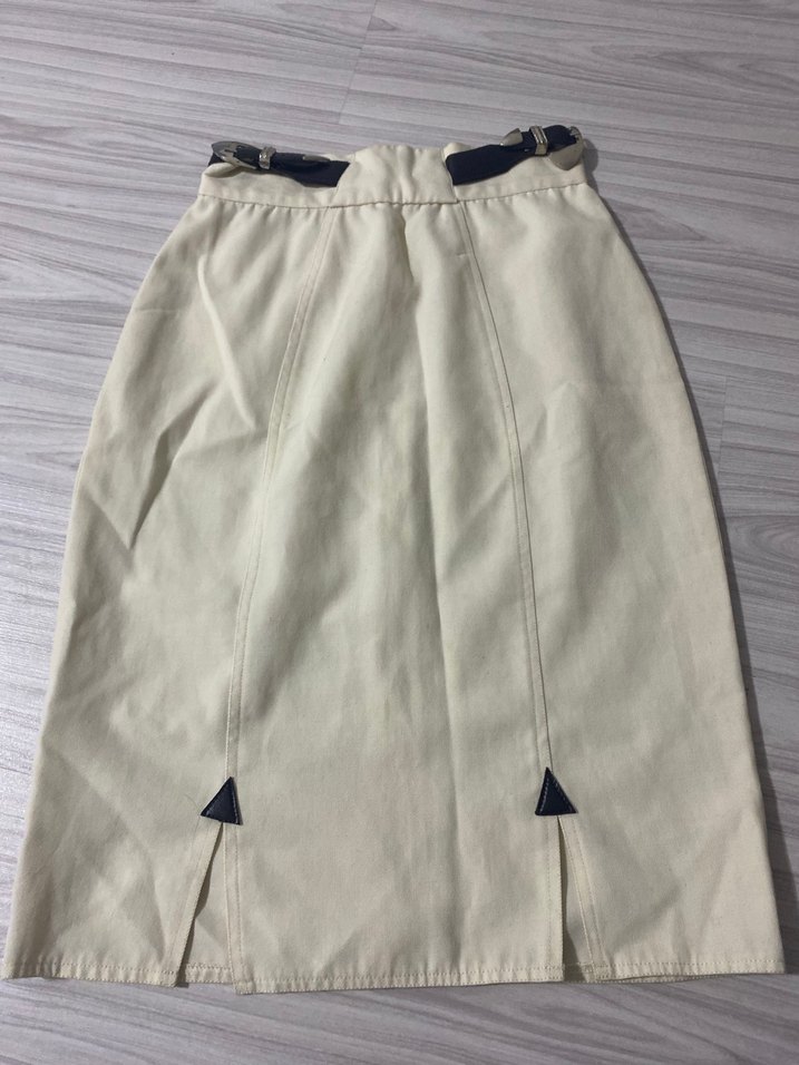 Kemerli Midi Etek - Görsel 2