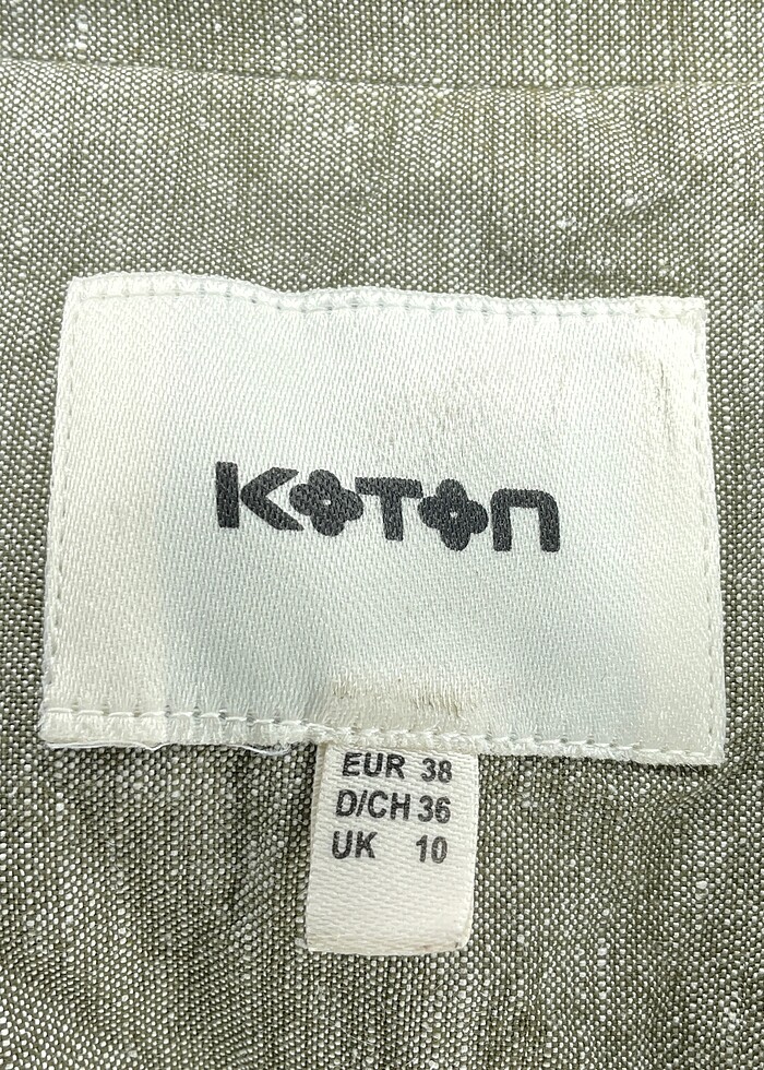 Koton Deri Ceket %70 İndirimli. - Görsel 4