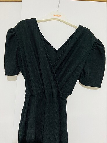 Siyah tulum likralı kumaş - Görsel 2